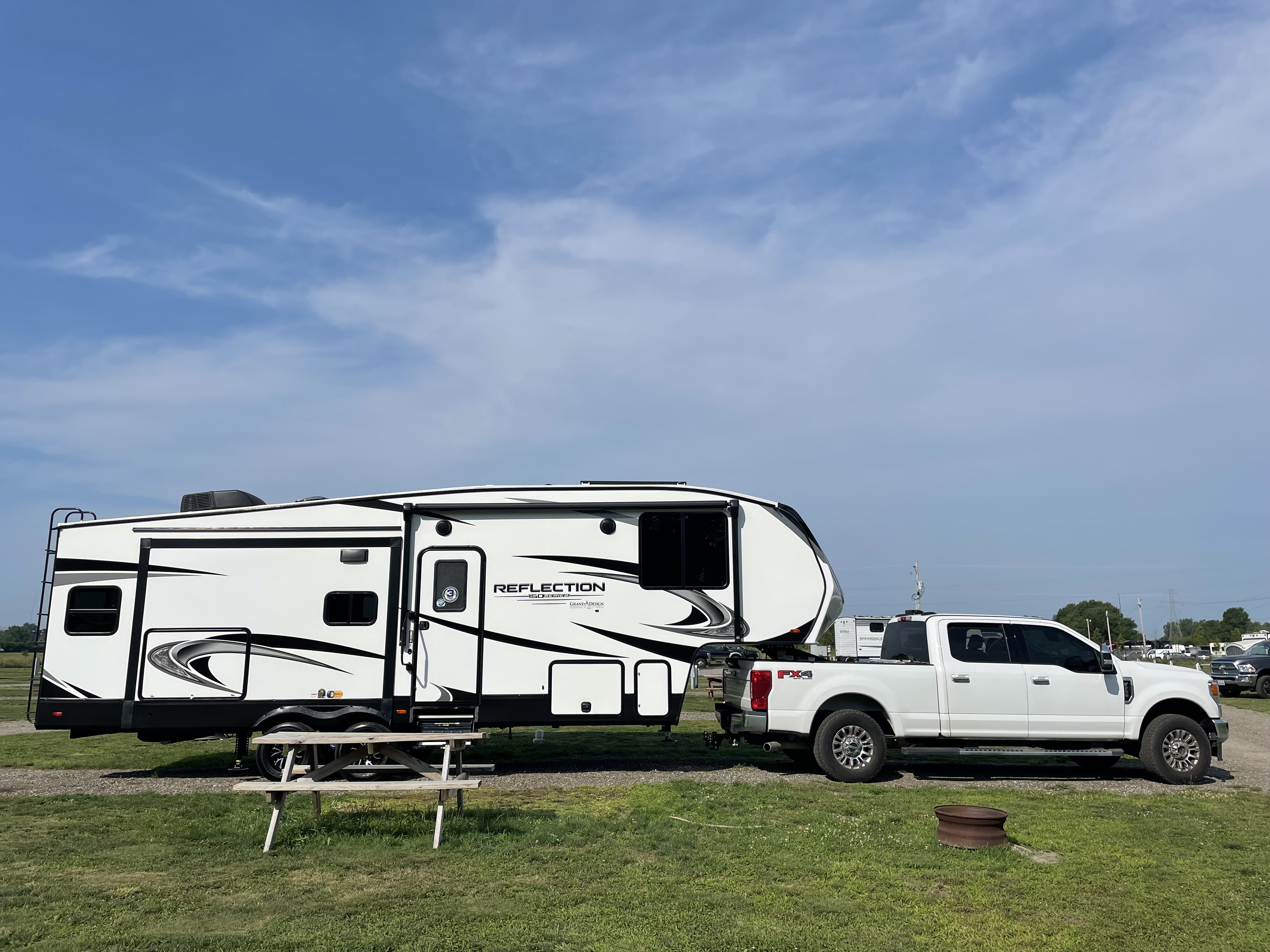 Elkhart, Indiana, Harness Racing, And a New 5th Wheel